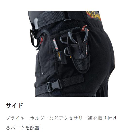 がまかつ CORDURA(R) ヒップガード (ハイバックタイプ) GM-3726 ブラック LL / 磯釣り ウェア_2