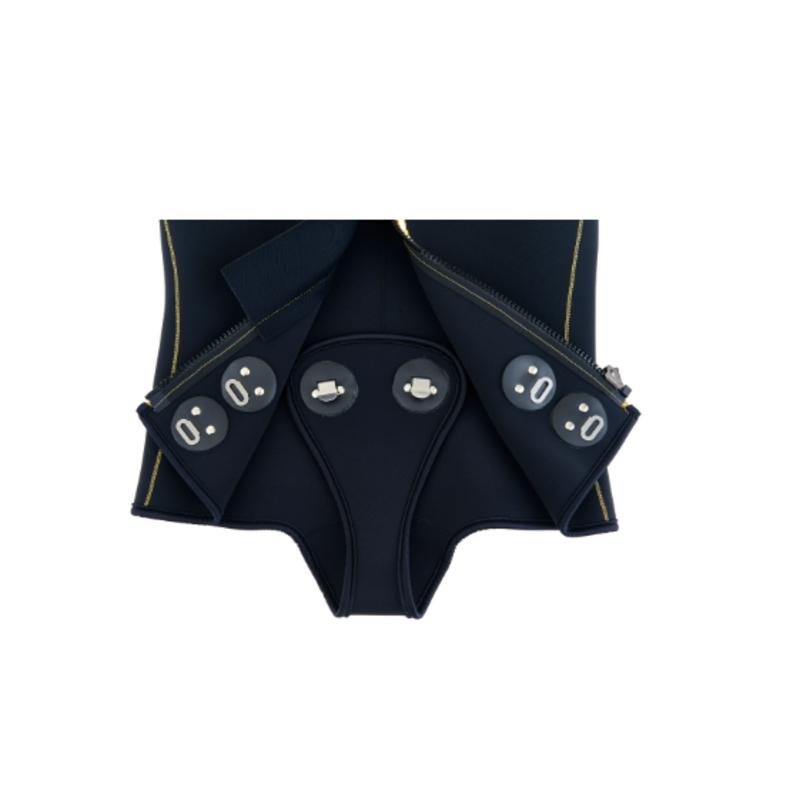 Gamakatsu（がまかつ） CRジャケット(2mm厚) GM-5823 ブラック M / 鮎