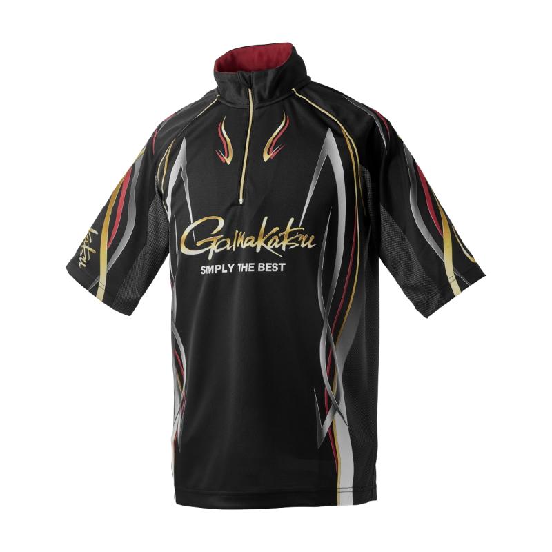 Gamakatsu（がまかつ） 2WAYプリントジップシャツ(半袖) GM-3735