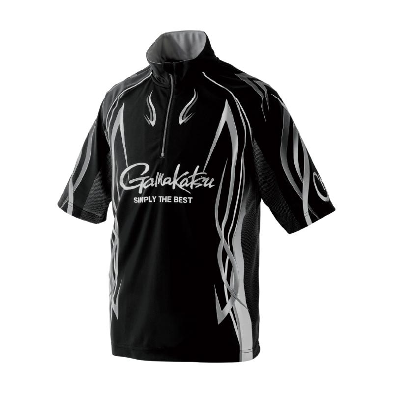 Gamakatsu（がまかつ） 2WAYプリントジップシャツ(半袖) GM-3735