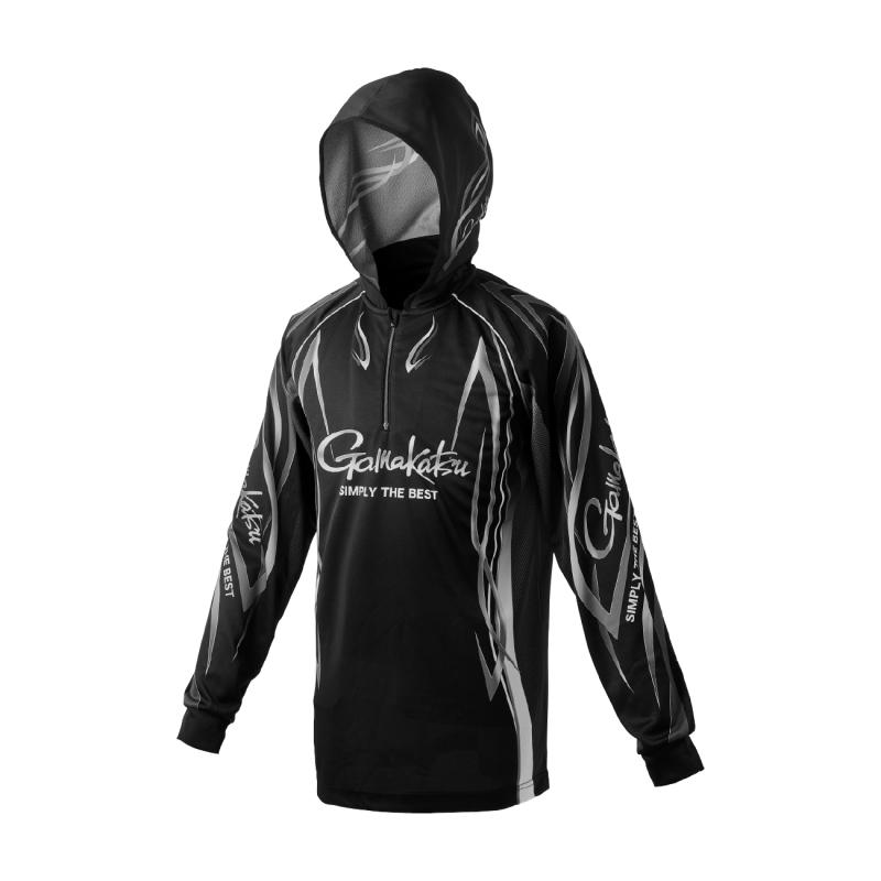 がまかつ 2WAYプリントジップシャツフーディ Gamakatsu（がまかつ） 2WAY プリントジップシャツフーディ GM-3736