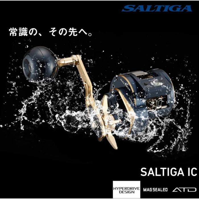 DAIWA（ダイワ） ベイトリール 21 ソルティガ IC 300L 左ハンドル