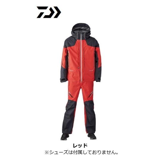 ダイワ フィッシングスーツ Mサイズ レッド/ブラック DAIWA（ダイワ） プロバイザー ゴアテックス プロダクト コンビアップ