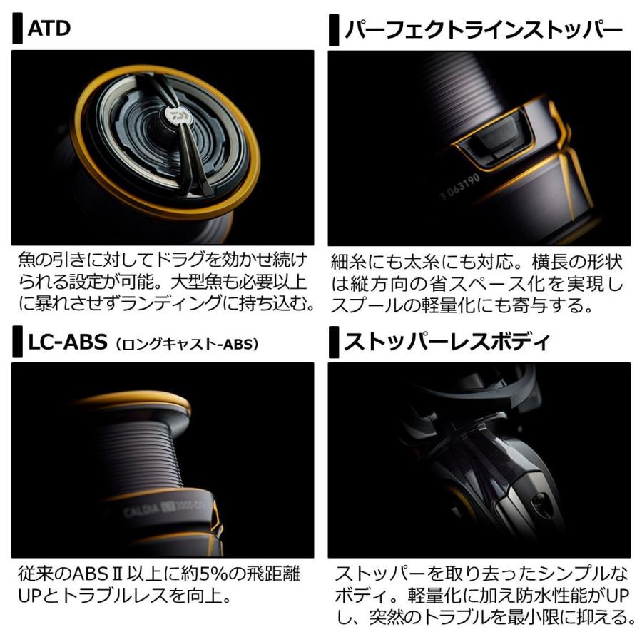DAIWA（ダイワ） スピニングリール 21 カルディア LT2500S / 釣具