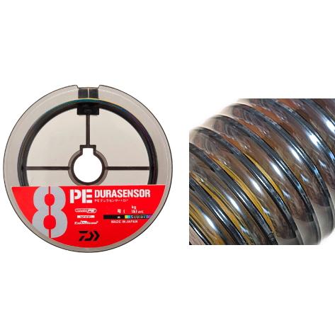 ダイワ UVF PEデュラセンサー×8+Si2 100m×12連結 1200m 4号 5C(マルチカラー) / PEライン 道糸 釣具 daiwa DAIWA（ダイワ） UVF PEデュラセンサー×8+Si2 100m×12連結 1200m 4号