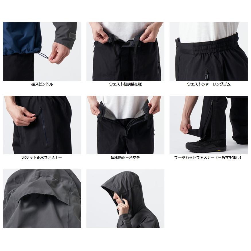 ダイワ ゴアテックス プロダクト レインスーツ DR-1922 ブラック 3XL(4L) (送料無料) (D01) (O01) ダイワ ゴアテックス プロダクト レインスーツ DR