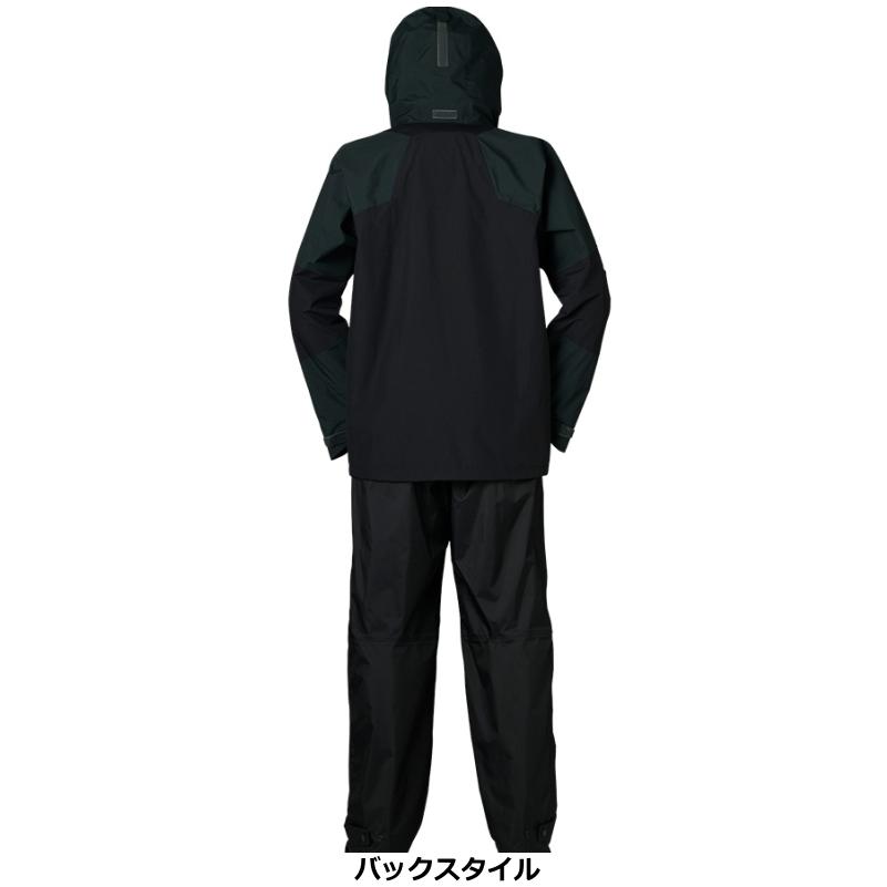 ダイワ DR-31109 レインマックスコンビアアップレインスーツ ブラック L 防寒・防水ウェア/防寒スーツ/DR-31109 レインマックス コンビアップ