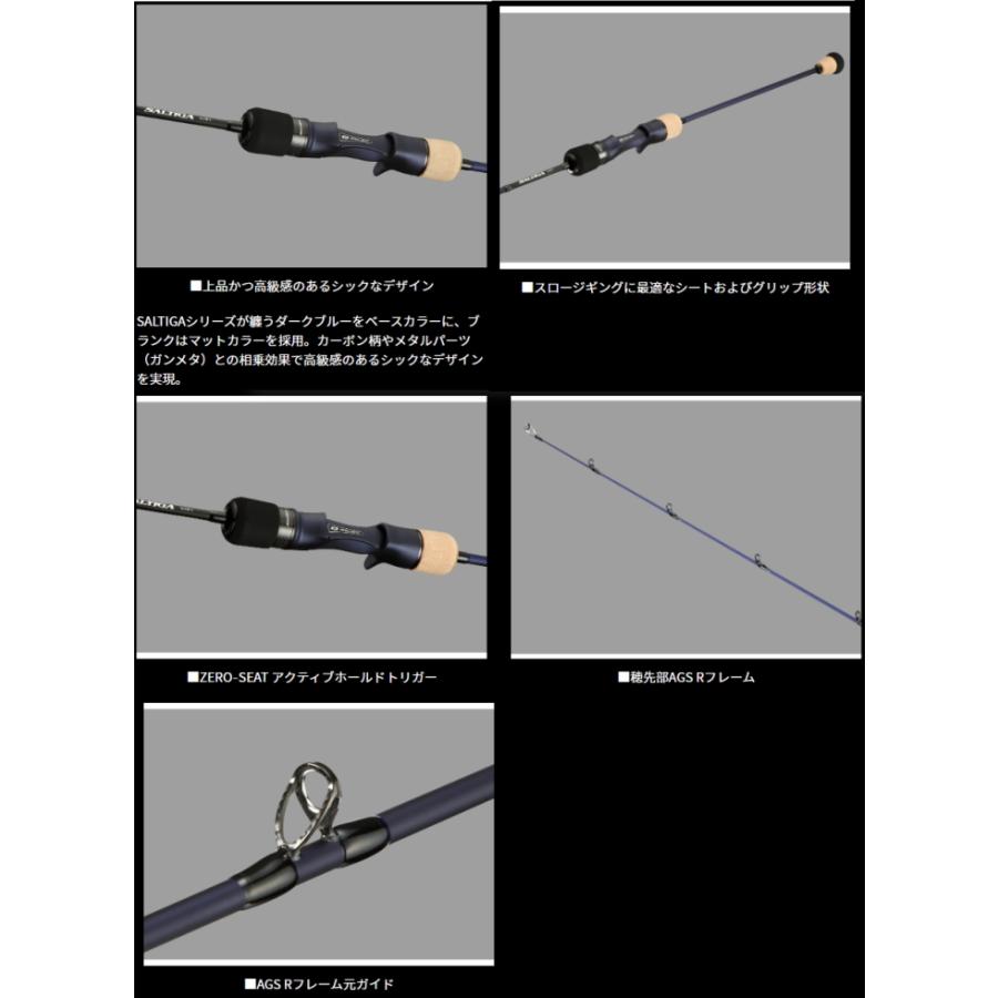DAIWA（釣り） ダイワ ソルティガ SJ 61B−1・W ベイトモデル