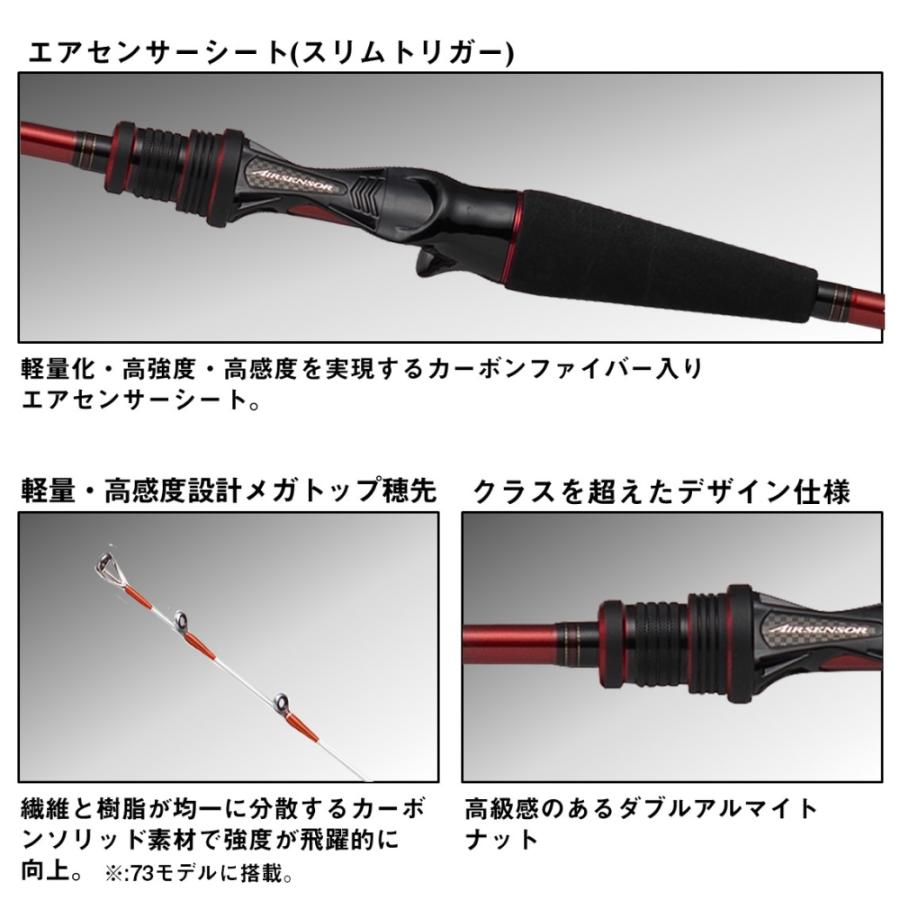 DAIWA（ダイワ） 24 アナリスター ライトゲーム 73 M-190・K / 船竿