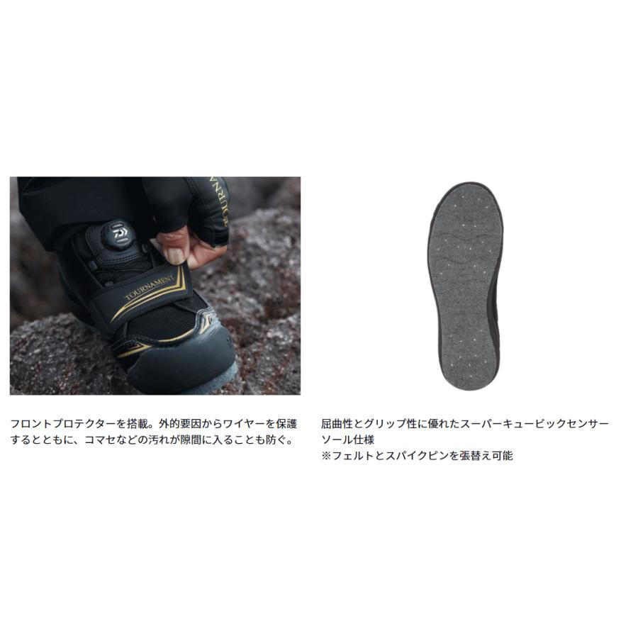 DAIWA（ダイワ） トーナメント ゴアテックス シューズ フェルト