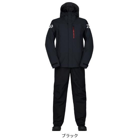 ダイワ　レインマックス(R) ハイパー ハイロフト ウィンタースーツ　Black DAIWA（ダイワ） レインマックス R ハイパー ハイロフトウィンター