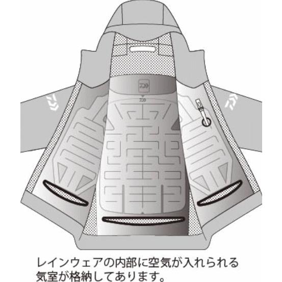 DAIWA（ダイワ） エアインフレータブルレインジャケット DR-3223J