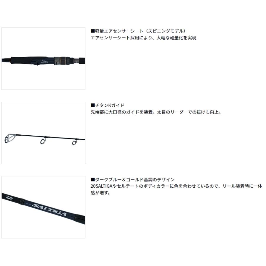 DAIWA（ダイワ） ソルティガ R J63B-2.5 TG スリルゲーム・ロー