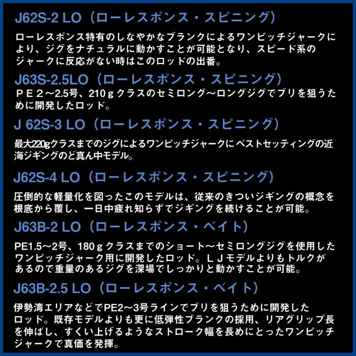 ダイワ ソルティガ R J63B-3 TG スリルゲーム・ローレスポンス / ジギングロッド / daiwa / 釣具｜tsuribitokan｜02