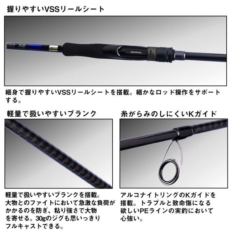 DAIWA DRAGGER X SLSJ94M ショアジギングロッド DAIWA（ダイワ） ドラッガー X SLSJ 94M / ショアジギングロッド 釣具