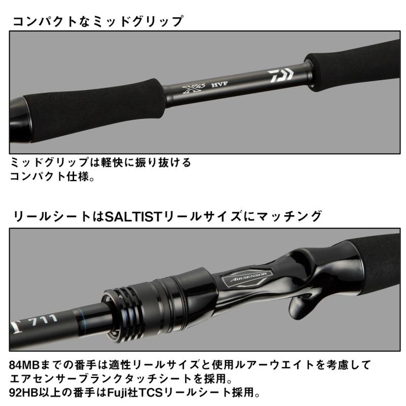 ダイワ 23 ソルティスト 610ULB ベイトモデル / ルアー ロッド daiwa 釣具の画像