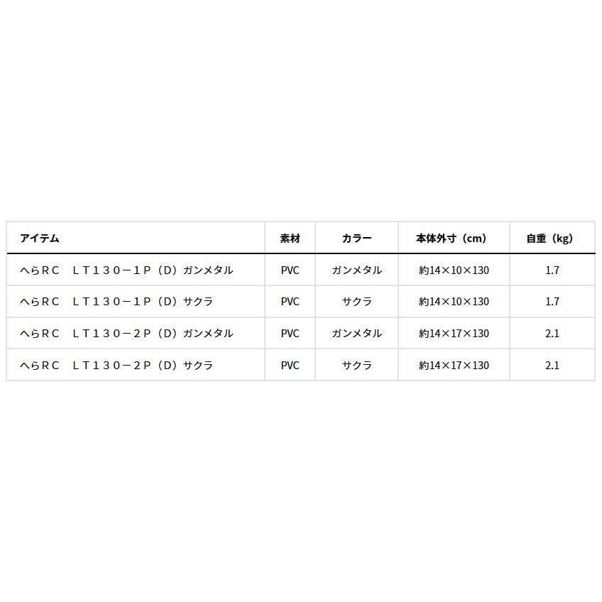 ダイワ へらロッドケースLT(D) LT130-2P(D) サクラ / へらぶな 用品 daiwa 釣具_1
