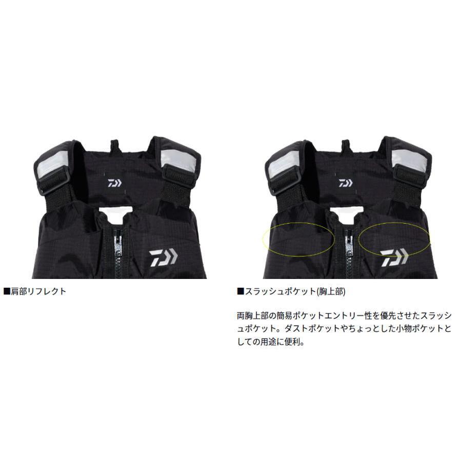 DAIWA（ダイワ） タクティカルロックショアベスト DF-4026 ブラック