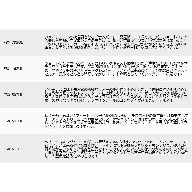Major Craft（メジャークラフト） NEW ファインテール ストリーム FSX