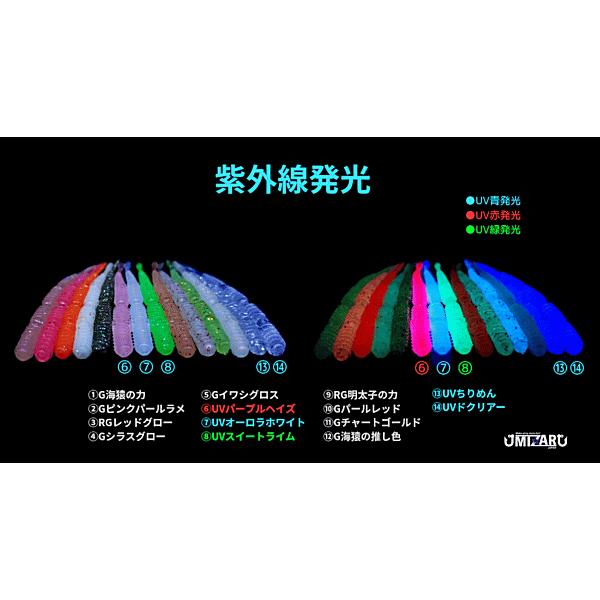 MIZAR（ミザール） BS-PRO 2.6インチ Gレッドグロー｜鯵 アジング