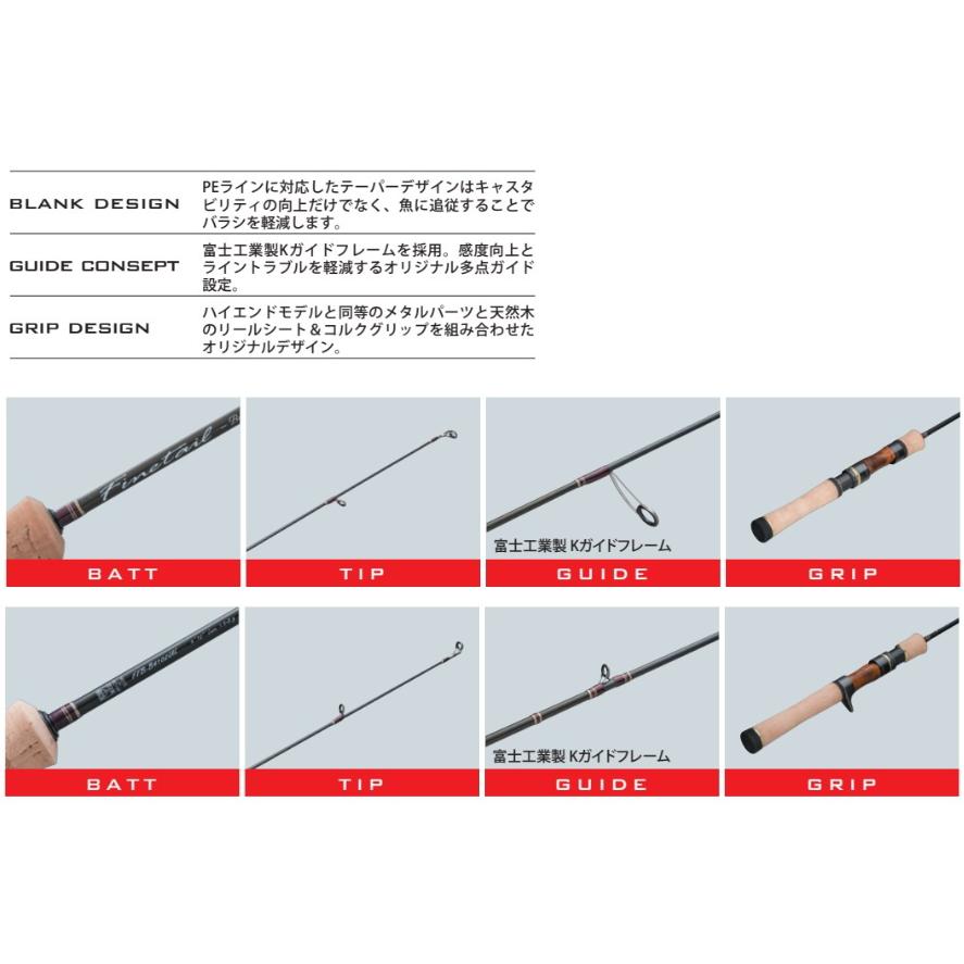 Major Craft（メジャークラフト） ファインテール ビギンズ FFB-762ML