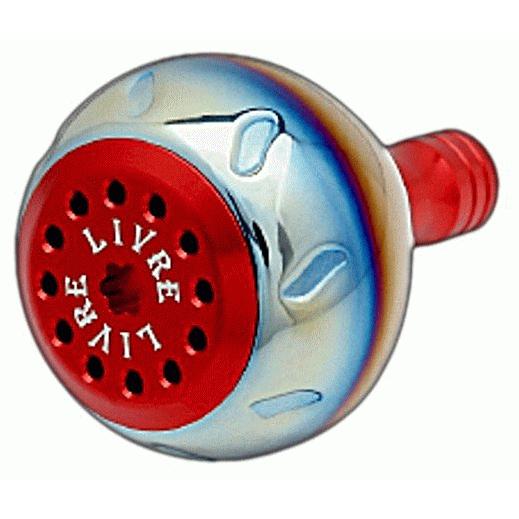 メガテック リブレ 5924 E44BRE-1 ノブ単体EP44 シマノB用 ファイヤー+レッドC / ハンドルノブ / 釣具 メガテック リブレ 5924 E44BRE-1 ノブ単体EP44 シマノB用 ファイヤー+