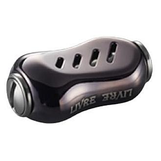 メガテック リブレ 5206 HBTI-2 ノブ単体フィーノ 2個入 ブラウンIP＆チタンC / ハンドルノブ / 釣具 (置き配可 送料450円)