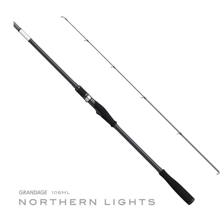 APIA アピア グランデージ Northern Lights 106ML / ルアー ロッド 