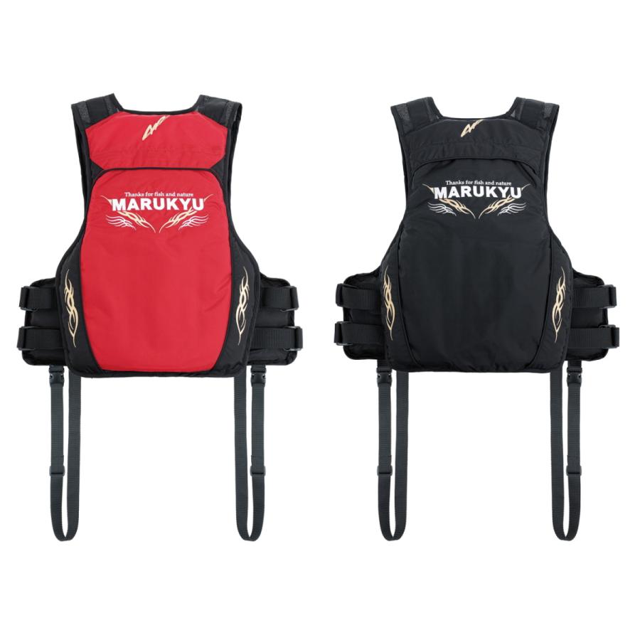 マルキュー レジャー用ライフジャケット PFD03 L2 レッド S-M マルキュー レジャー用ライフジャケット PFD03 L2 レッド S-M
