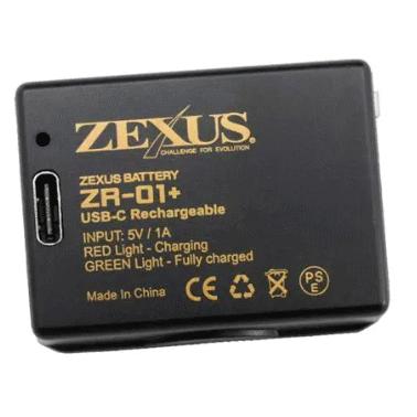 冨士灯器 ゼクサス ZEXUS 専用リチウム電池 ZR-01+ / バッテリー