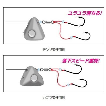 ダイワ 紅牙 遊動テンヤ＋SS 2号 緑／金 / メール便可 / 釣具｜tsuribitokan｜02