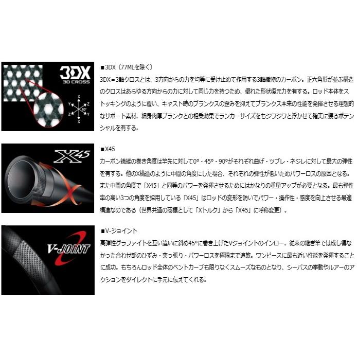 DAIWA（ダイワ） モアザン ブランジーノ AGS スピニングモデル 103ML/M