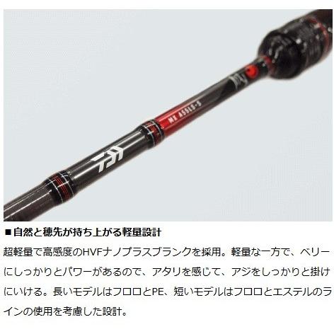 ダイワ 18 月下美人 MX AJING 79MLS-S・V / アジングロッド 釣竿 (D01) (O01) (SP) MX ダイワ 月下美人 AJING