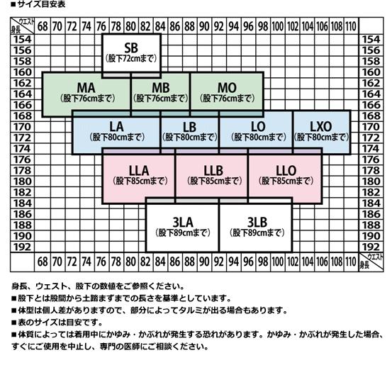 ダイワ プロバイザー タイツ PV-4005W25 LLO ダイワ PV 4005W25