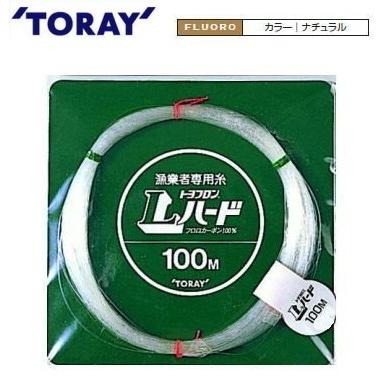 TORAY（東レ） トヨフロン Lハード 台紙付 100m 2.5号 (N) / ハリス