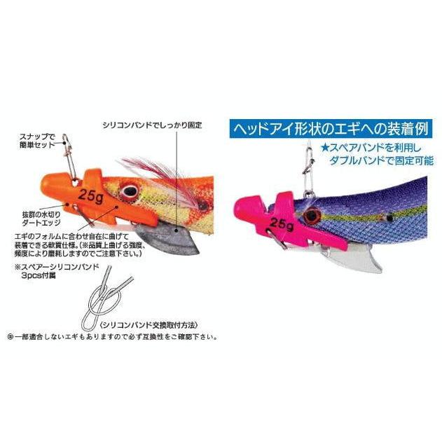ナカジマ ティップランシンカー (2個入) 25g #オレンジ｜ボート