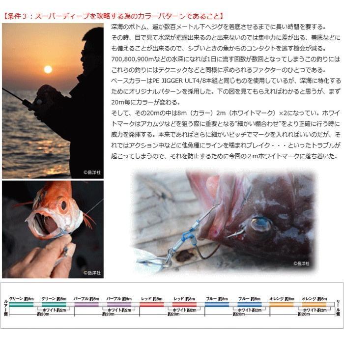 サンライン ソルティメイト PEジガーULT 4本組 スローピッチジャーク