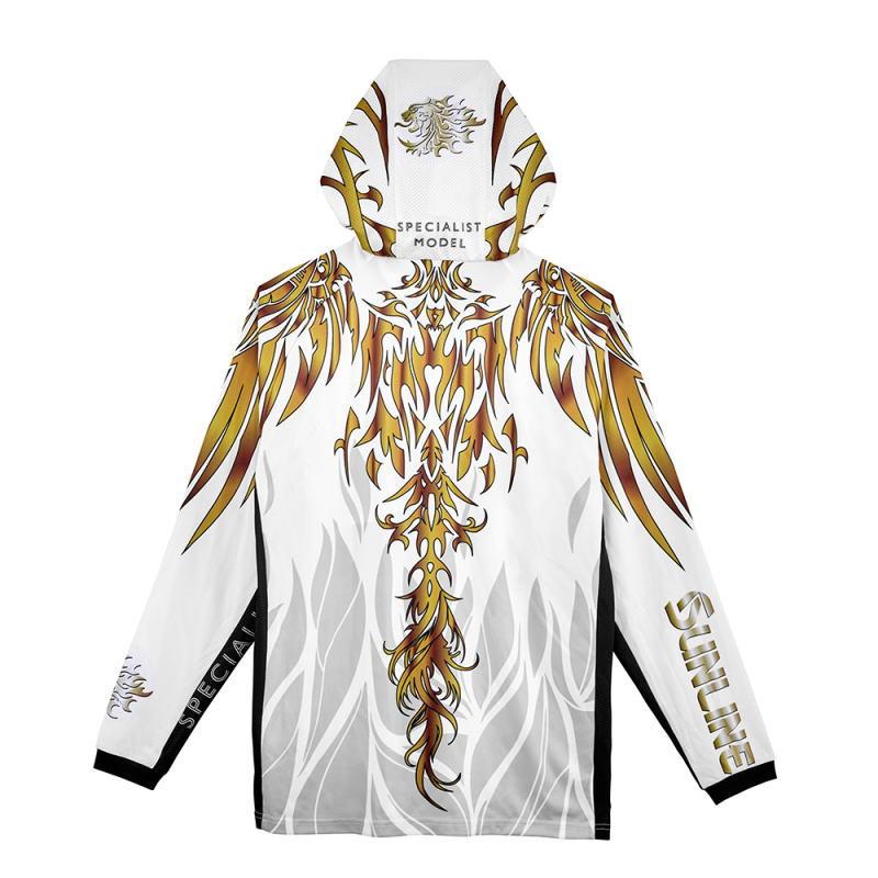 サンライン PRODRY ロングフーディー SUW-04602CW ホワイト Lサイズ_1