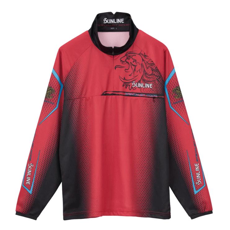 サンライン（SUNLINE） PRODRYシャツ (長袖) SUW-04211CW レッド S 