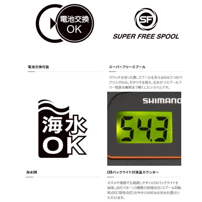 シマノ（SHIMANO） ベイトリール 21 バルケッタ 150DHPG 右ハンドル