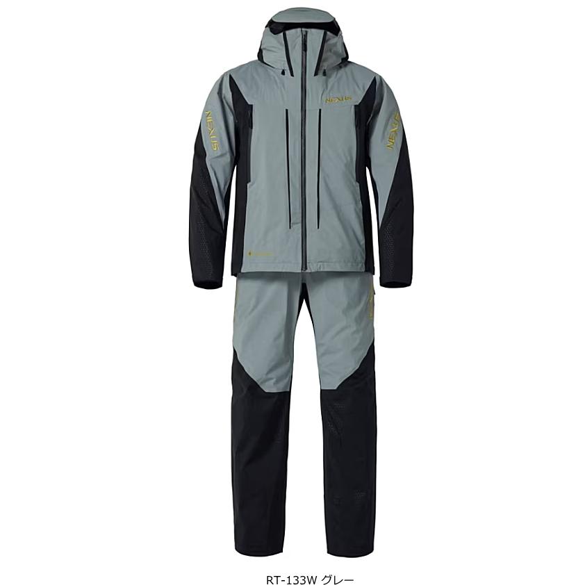 シマノ ネクサス ゴアテックス テクノレイヤードスーツ RT-133W グレー