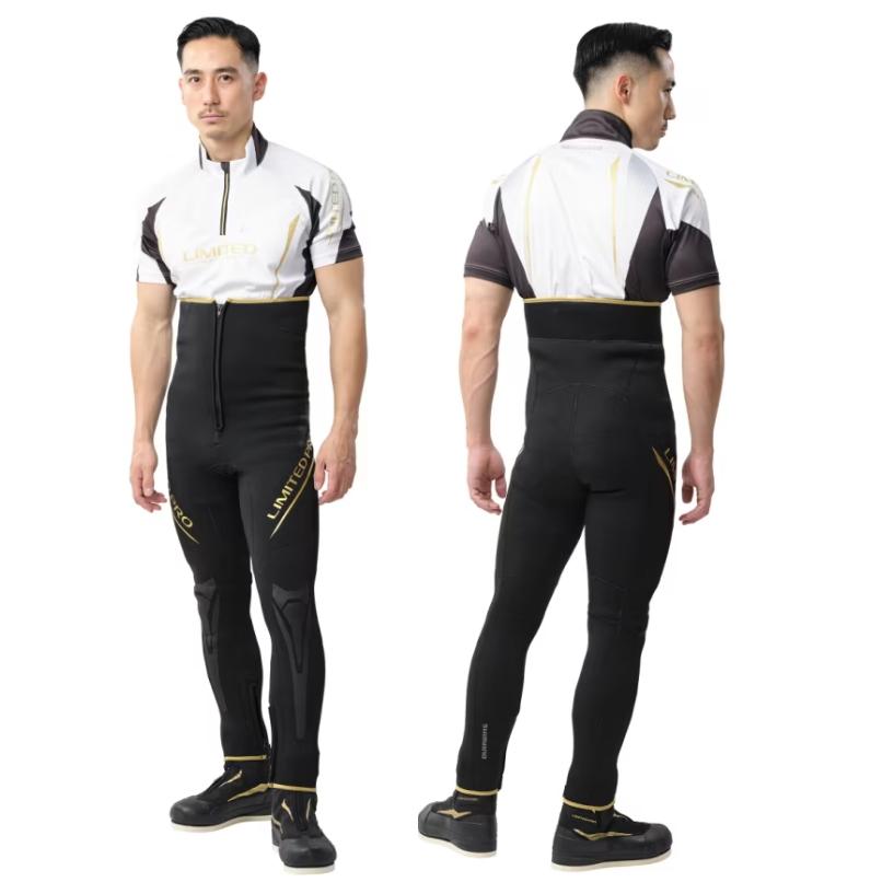 シマノ リミテッド プロ タイツ 2.5 FI-560Y ブラックゴールド MAサイズ / 鮎タイツ shimano 釣具_1