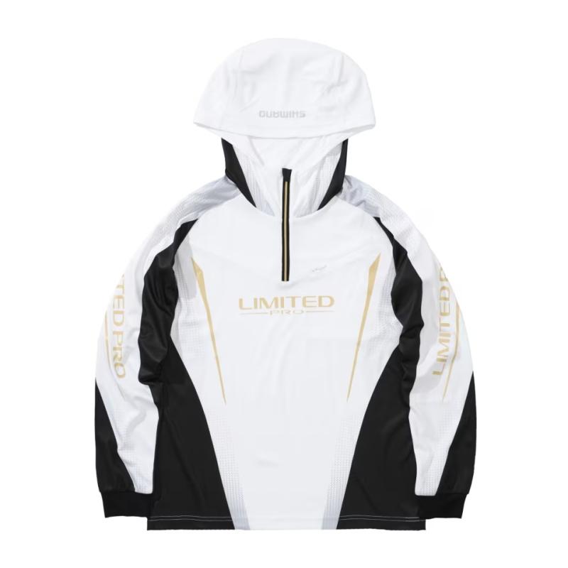 シマノ リミテッドプロ ハーフジップフーディ SH-124Y リミテッドブラック Sサイズ / shimano 釣具 シマノ（SHIMANO） リミテッドプロ ハーフジップフーディ SH-124Y