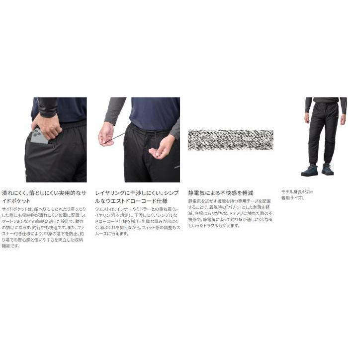 シマノ アクティブインサレーション パンツ WP-066Y ネイビー Mサイズ / ウェア 釣具 shimano_2