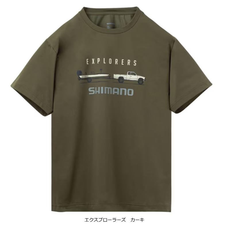 シマノ（SHIMANO） ドライグラフィックTシャツ SH-023Z