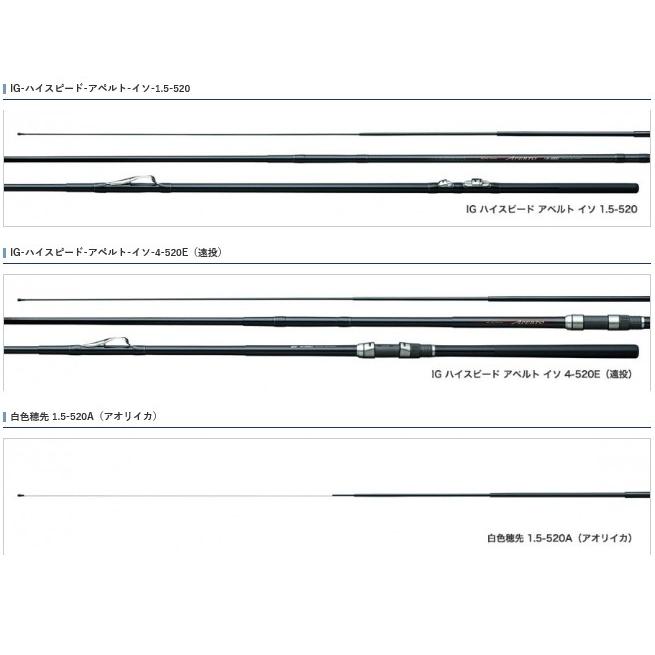 磯竿 シマノ IG ハイスピード アペルト イソ 3号 520 / shimanoの画像
