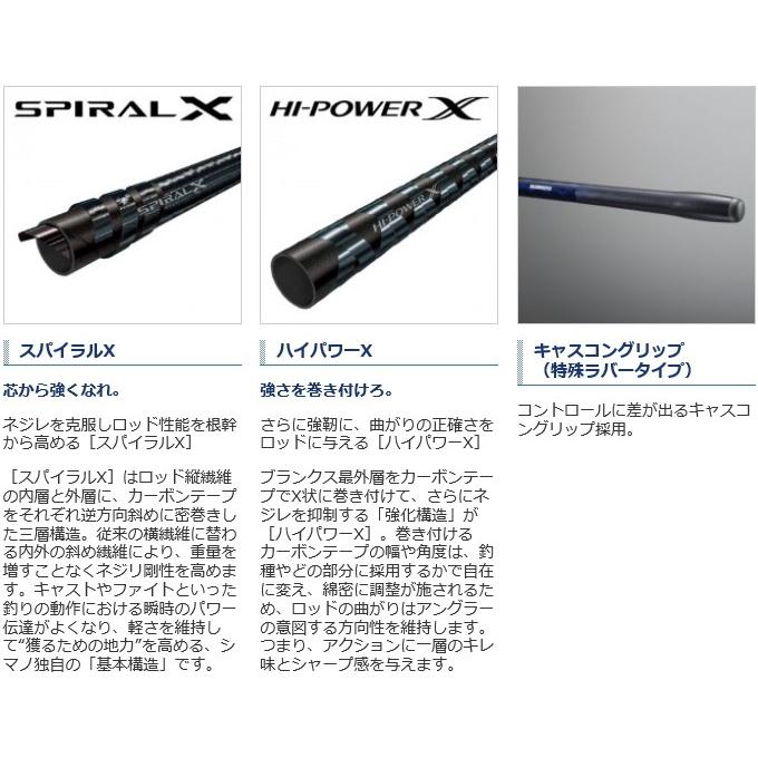 投げ竿 シマノ アクセルスピン タイプR 並継 405CX+ / / shimano