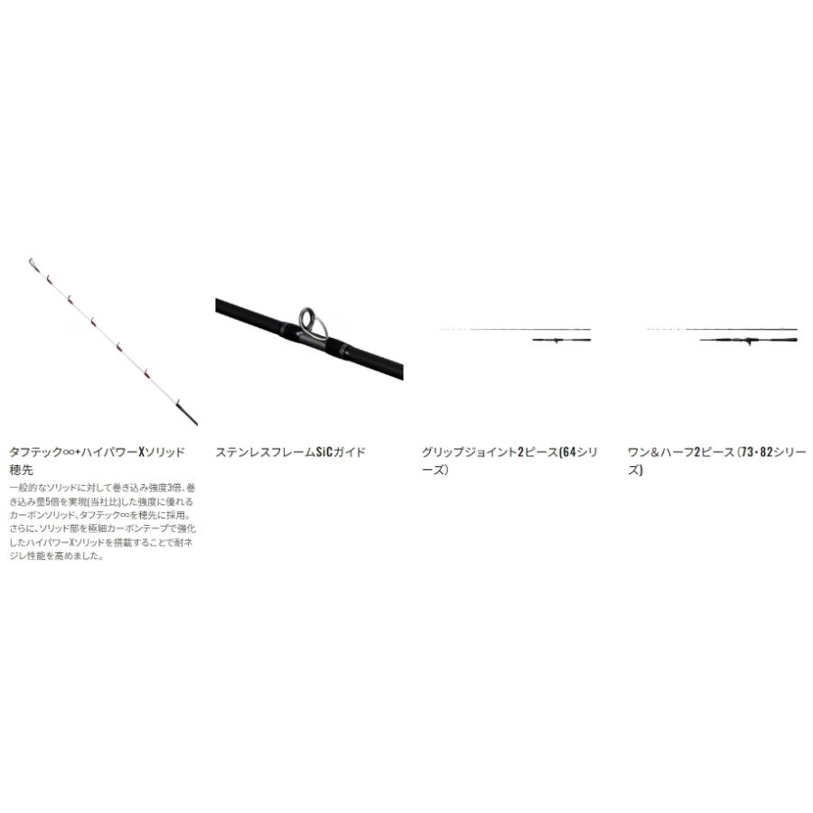 シマノ（SHIMANO） 25 ミッドゲーム XR 73H190 / shimano