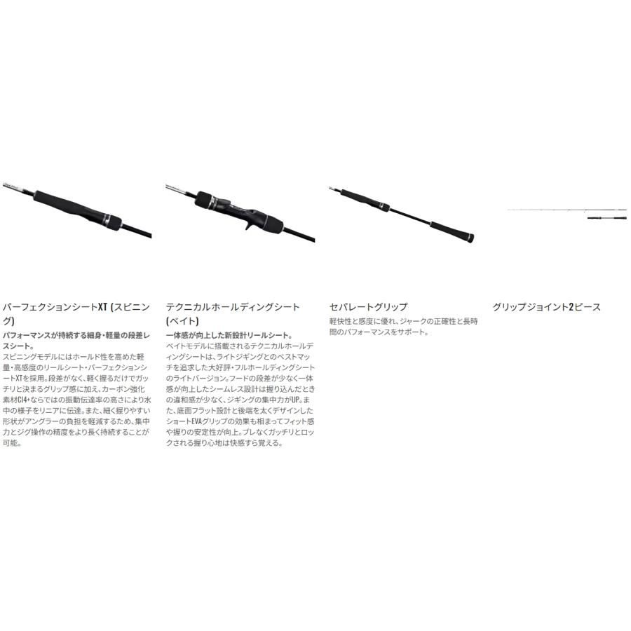 シマノ（SHIMANO） 25 グラップラー タイプSLJ S66-0 スピニングモデル