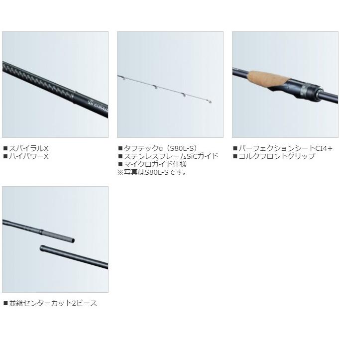 シマノ（SHIMANO） ルアーロッド 19 ブレニアス S76M / shimano